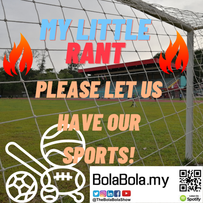 My Little Rant – Please Let Us Have Our Sports!